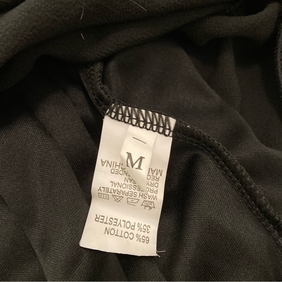 NEW Black Flowy Spring Wedding Formal Office Bohemian Cocktail Dress Medium - Picture 13 of 17